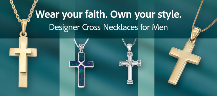 Gold Cross Necklaces and Pendants for Men Gold Cross Necklaces and Pendants for Men