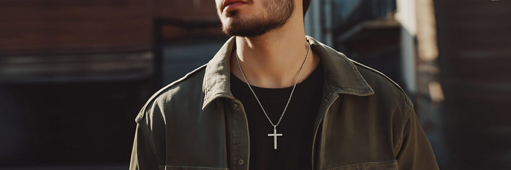 Strong in Silver: MyCross Men’s Cross Necklaces